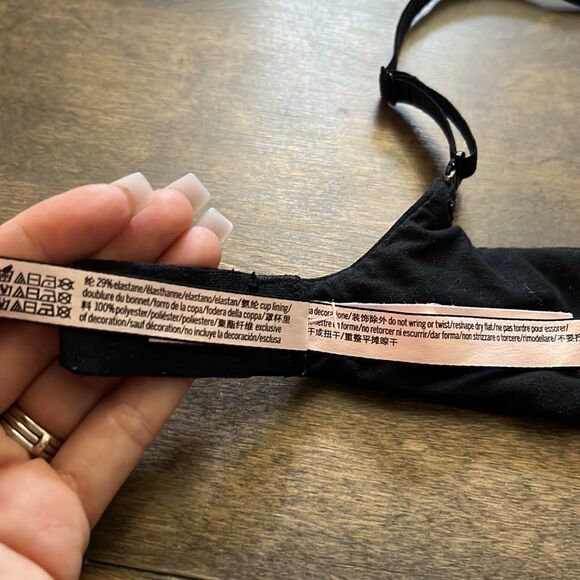 Victorias Secret Body by Victoria lined demi double signature straps  Sz-34B - Picture 8 of 10